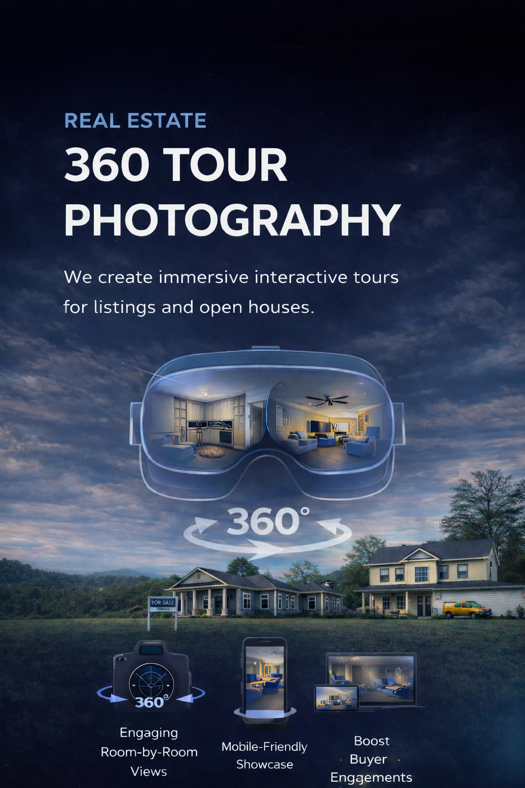 Real estate 360 tour photography